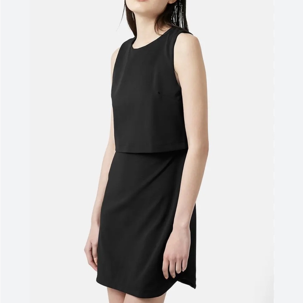 Topshop Sleeveless Overlay Dress Size 2